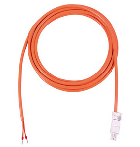 Netzkabel 3m H05VV-F 2x1,5qmm orange